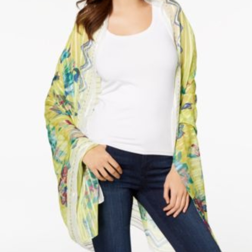 I.N.C. 3 for $20 Hummingbird Floral Pareo